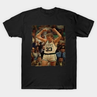 Larry Bird Celtics Vintage T-Shirt